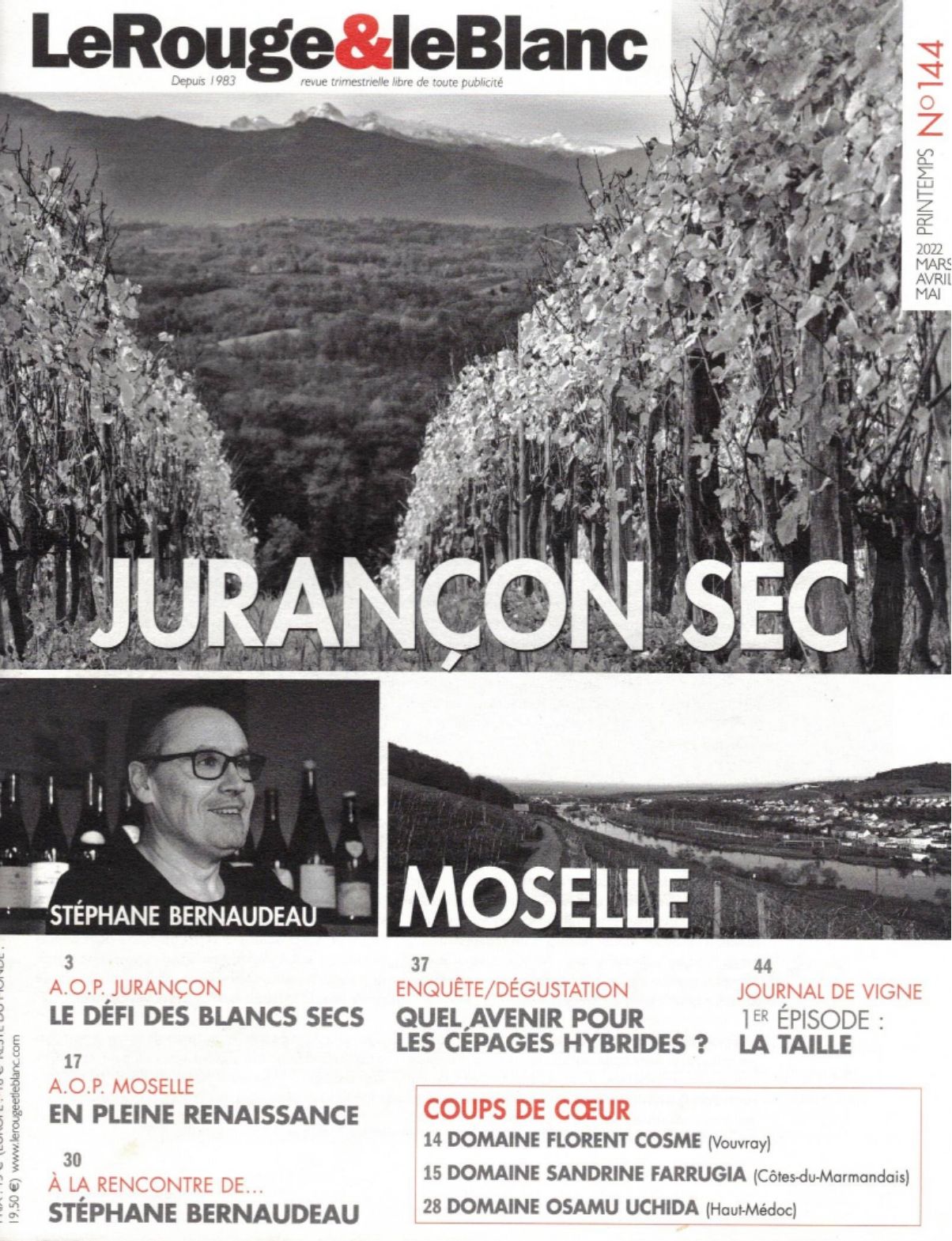 Le Rouge et le Blanc n°144 - Printemps 2022 - mars avril mai