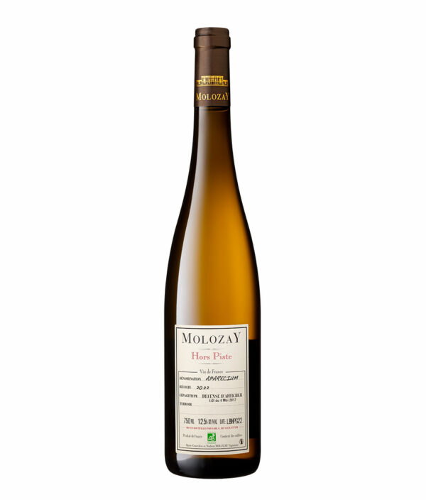 Hors Piste Aparecium, vin blanc demi-sec, Vignobles Molozay - Bouteille de 75 cl