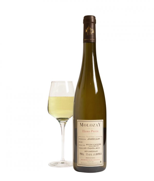 Hors Piste Aparecium, vin blanc demi-sec, Vignobles Molozay - Bouteille de 75 cl