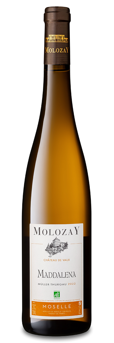 Château de Vaux Maddalena, vin blanc sec, Vignobles Molozay