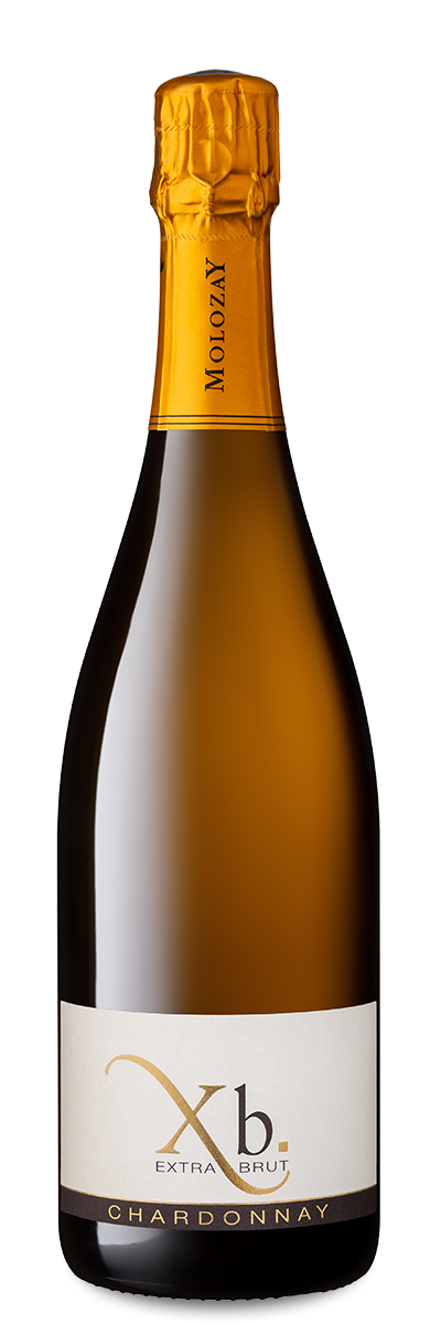 Xb extra-brut, vin blanc méthode traditionnelle, Vignobles Molozay
